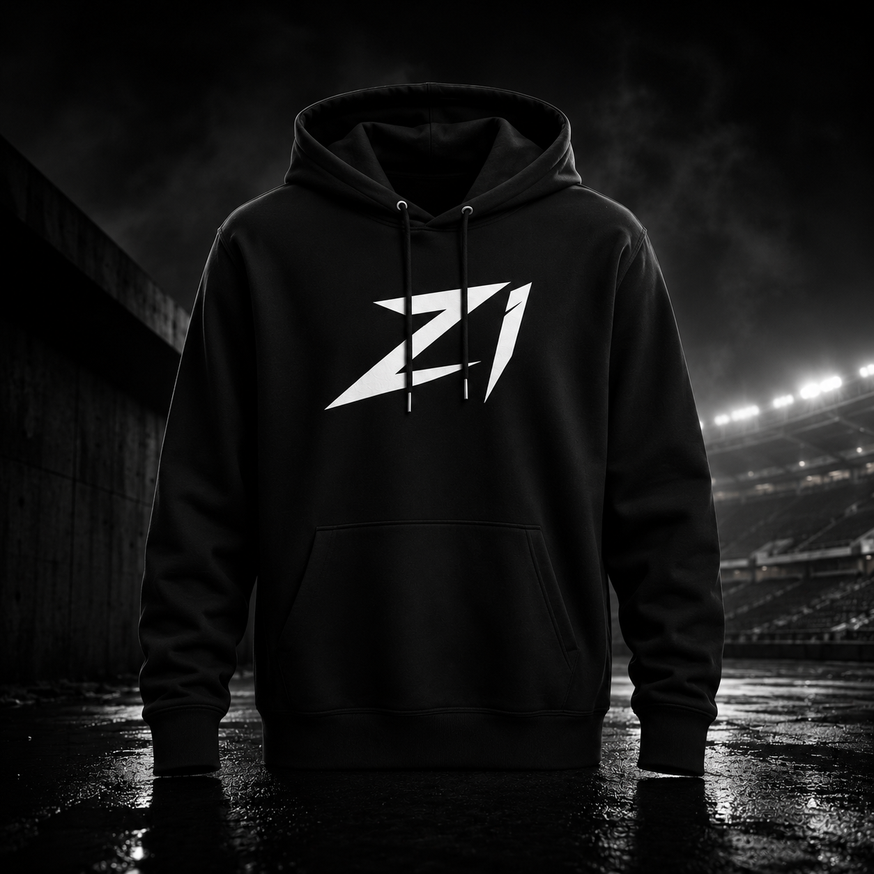 ZI Shadow Hoodie — Black Edition