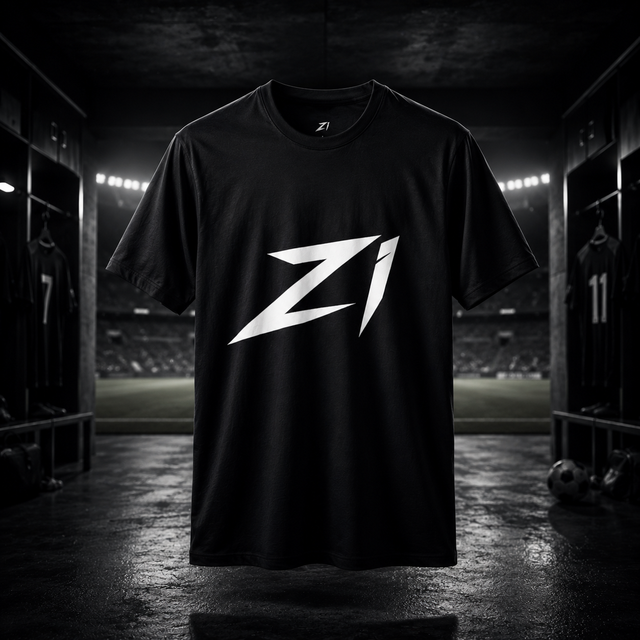ZI Essential Tee — Black Edition
